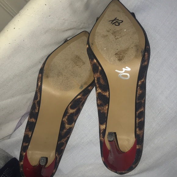Betsy Johnson Leopard Print Heels - Picture 7 of 8